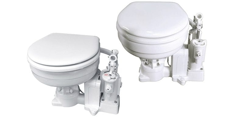 HEADline News: Marine Toilet Offers Electric and Manual Flush