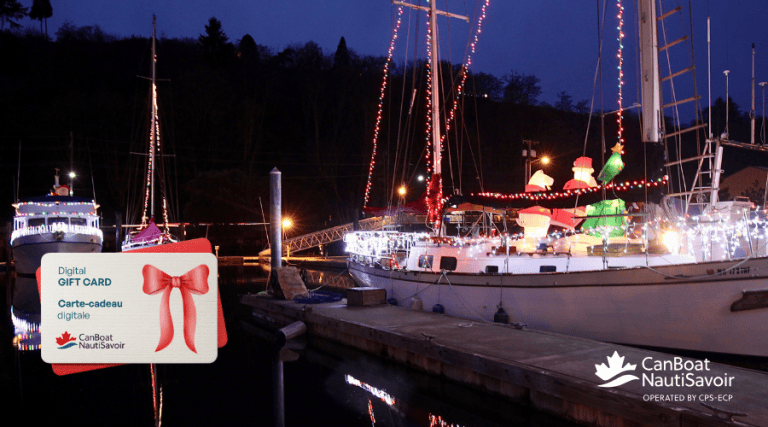 Libérez la joie de la navigation avec une carte-cadeau CanBoat / NautiSavoir!