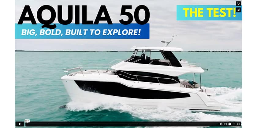 Aquila 50 Yacht Power Catamaran