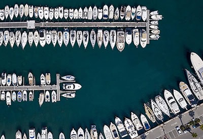 Birds-Eye Marina View