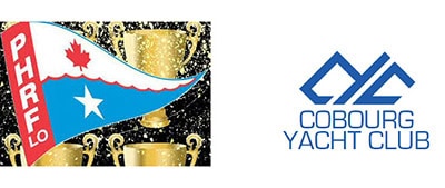 PHRF-LO and Cobourg Yacht Club logos