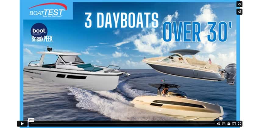 3 Day Boats Over 30 Feet | Chris-Craft, Invictus & Quarken at Boot Düsseldorf