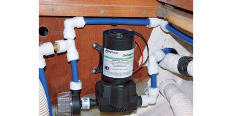 PEX Tubing with Sharkbite Connections