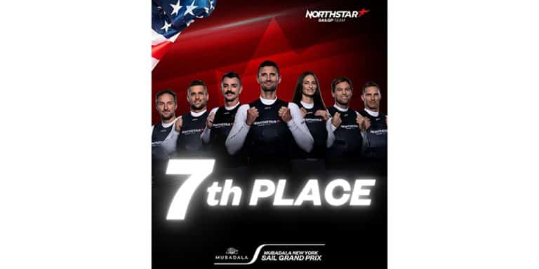 L’équipe NorthStar SailGP en 7e place à New York