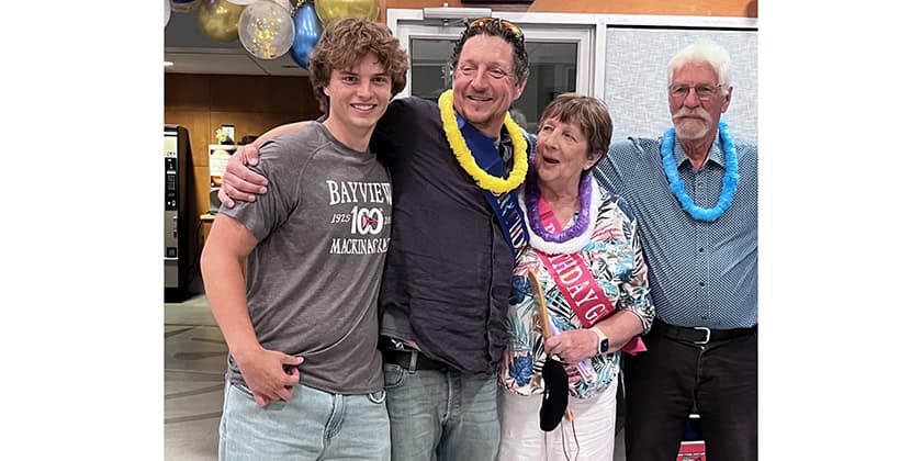 The family at Jan’s 50th.