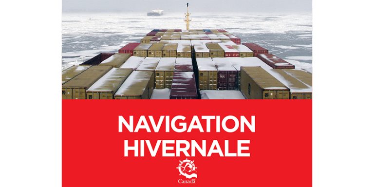 La navigation hivernale sur le fleuve Saint-Laurent