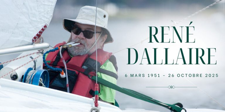 Intronisation de René Dallaire au Temple de la renommée Voile Québec