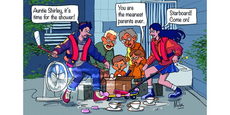 Crossing the Line: Docking with Your Spouse