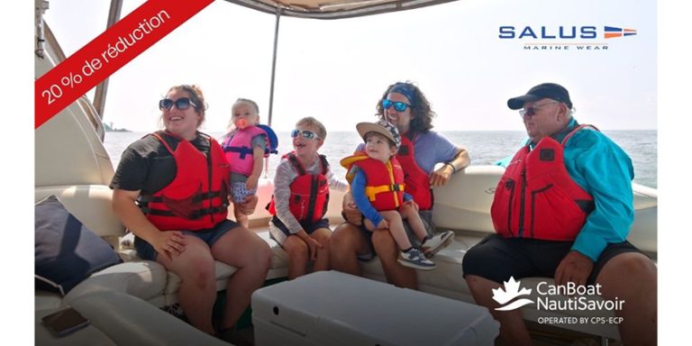 20 % de rabais chez Salus Marine Wear pour les membres de NautiSavoir!