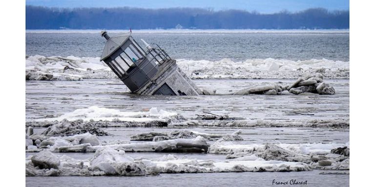 Fin de vie pour le phare de la rivière Nicolet