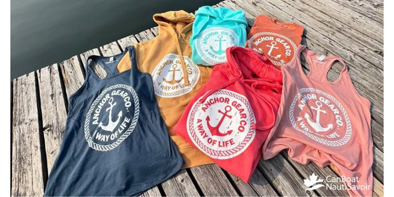 Les membres de CanBoat bénéficient d’une réduction de 15 % sur les vêtements Anchor Gear