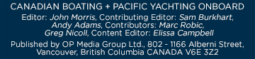 Canadian Boating + Pacific Yachting Onboard