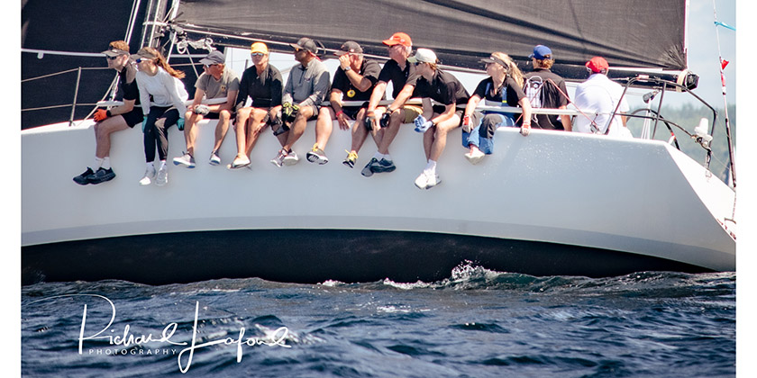 crew from Melges 24, Pink Pony Club capture their fleet cup 