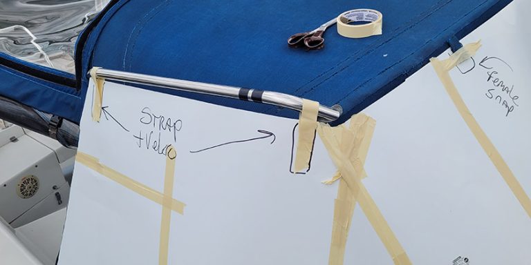 The Boat Guy: Protecting Your Plastic Windows From Damage And Fading –Part 2 – Making Covers
